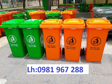 Đặt thùng rác để nâng cao ý thức con người 